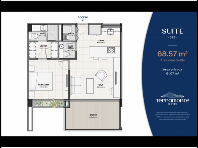 Apartamento de 1 alcoba en venta en Don Diego, El Retiro, 122 m² · foto 13 de 13