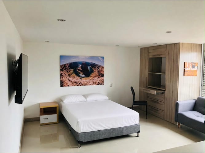 Apartamento en venta en La Frontera, Medellín, 30 m² · foto 2 de 7