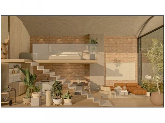 Apartaestudio en venta en Loma Del Chocho, Envigado, 84 m² · foto 3 de 20