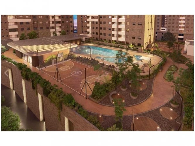 Apartamento de 2 alcobas en venta en Asdesillas, Envigado, 60 m² · foto 4 de 7