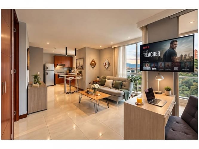 Apartaestudio en venta en Las Lomas No.1, Medellín, 46 m² · foto 3 de 13