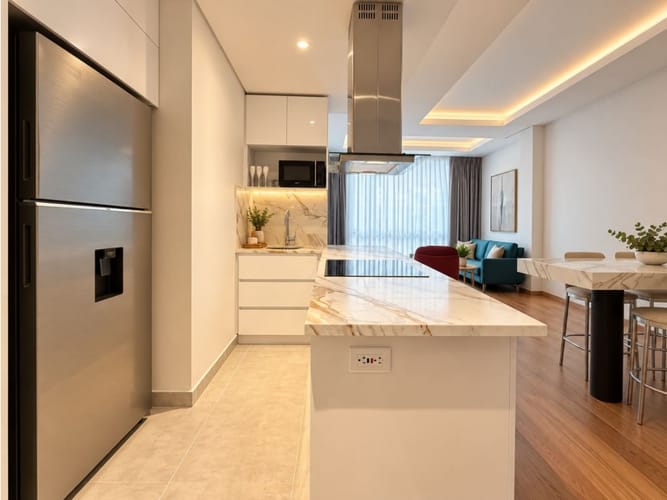 Apartaestudio en venta en Chico, Bogotá, 49 m² · foto 4 de 10