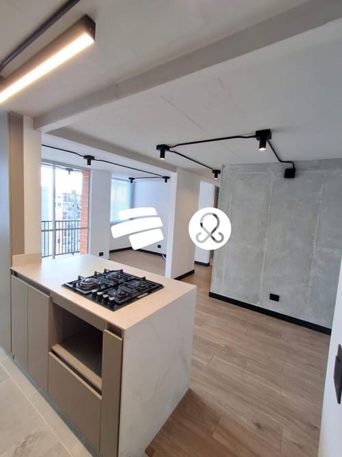 Apartamento de 2 alcobas en venta en Alto Del Medio, Rionegro, 54 m² · foto 2 de 9