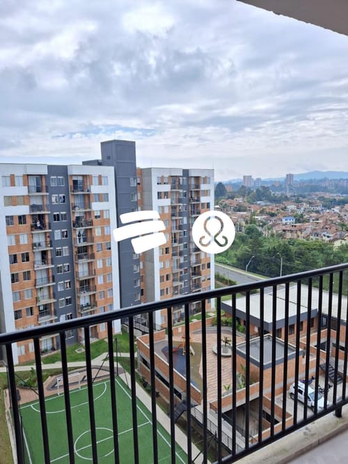 Apartamento de 2 alcobas en venta en Alto Del Medio, Rionegro, 54 m² · foto 8 de 9
