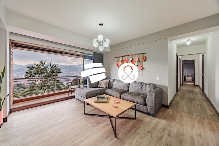 Apartamento de 3 alcobas en venta en Mugá, Envigado, 132 m² · foto 4 de 24