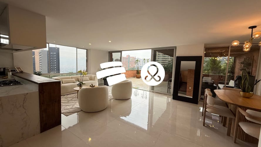 Apartamento de 3 alcobas en venta en Los Naranjos, Medellín, 170 m² · foto 4 de 17