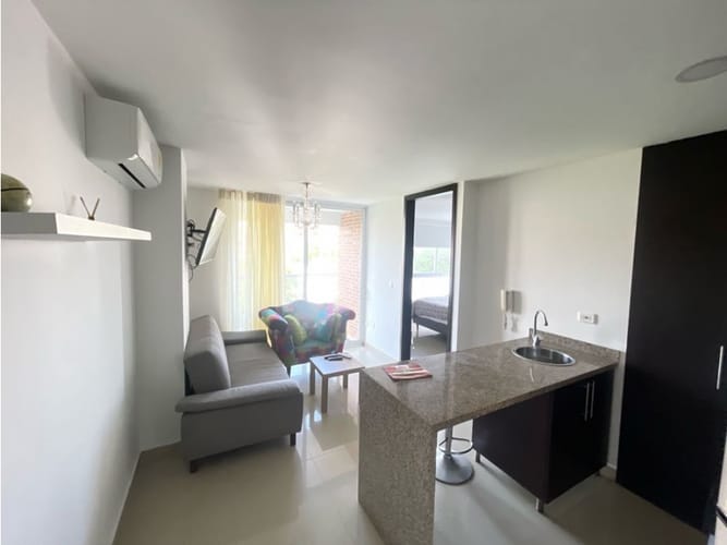 Apartaestudio en arriendo en Villa Santos, Bogotá, 52 m² · foto 2 de 14