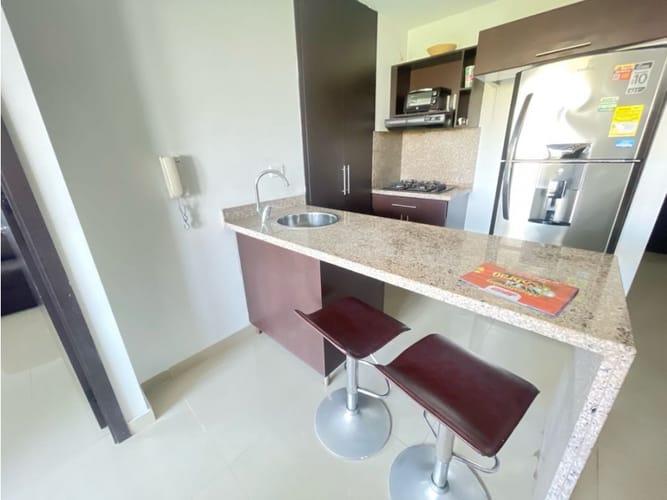 Apartaestudio en arriendo en Villa Santos, Bogotá, 52 m² · foto 3 de 14