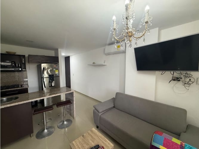 Apartaestudio en arriendo en Villa Santos, Bogotá, 52 m² · foto 8 de 14