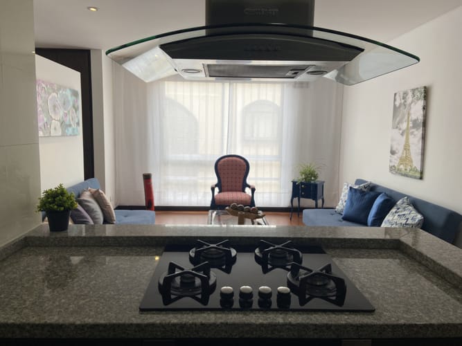 Apartaestudio en venta en Chico Norte, Bogotá, 49 m² · foto 4 de 17