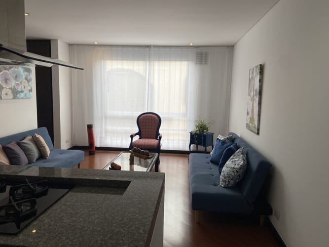 Apartaestudio en venta en Chico Norte, Bogotá, 49 m² · foto 6 de 17