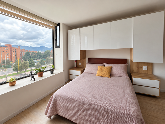 Apartamento de 1 alcoba en venta en Morato, Bogotá, 27 m² · foto 9 de 11