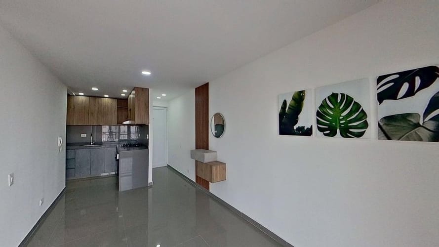 Apartamento de 2 alcobas en venta en Bochalema, Cali, 54 m² · foto 3 de 16