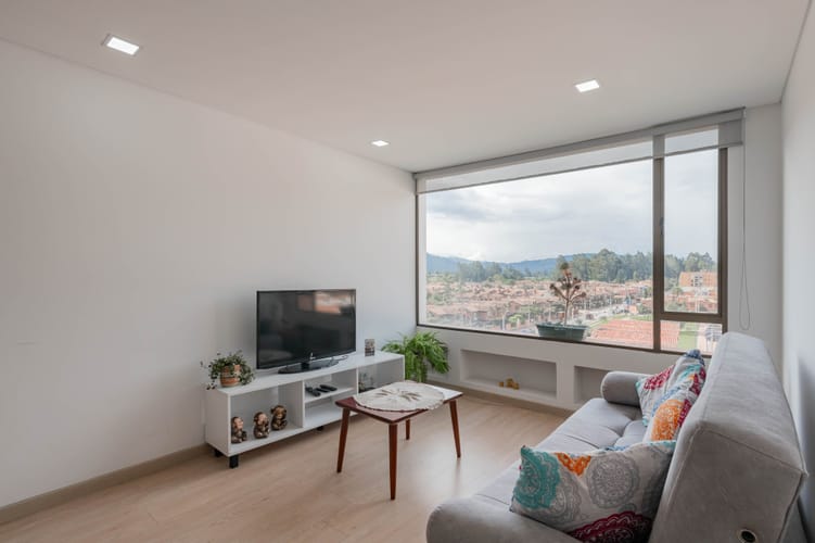 Apartamento de 1 alcoba en venta en Delicias, Chía, 47 m² · foto 1 de 15