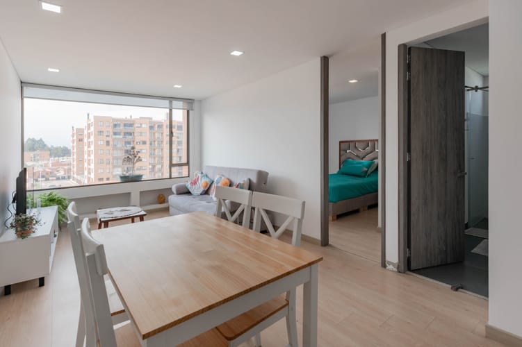 Apartamento de 1 alcoba en venta en Delicias, Chía, 47 m² · foto 3 de 15