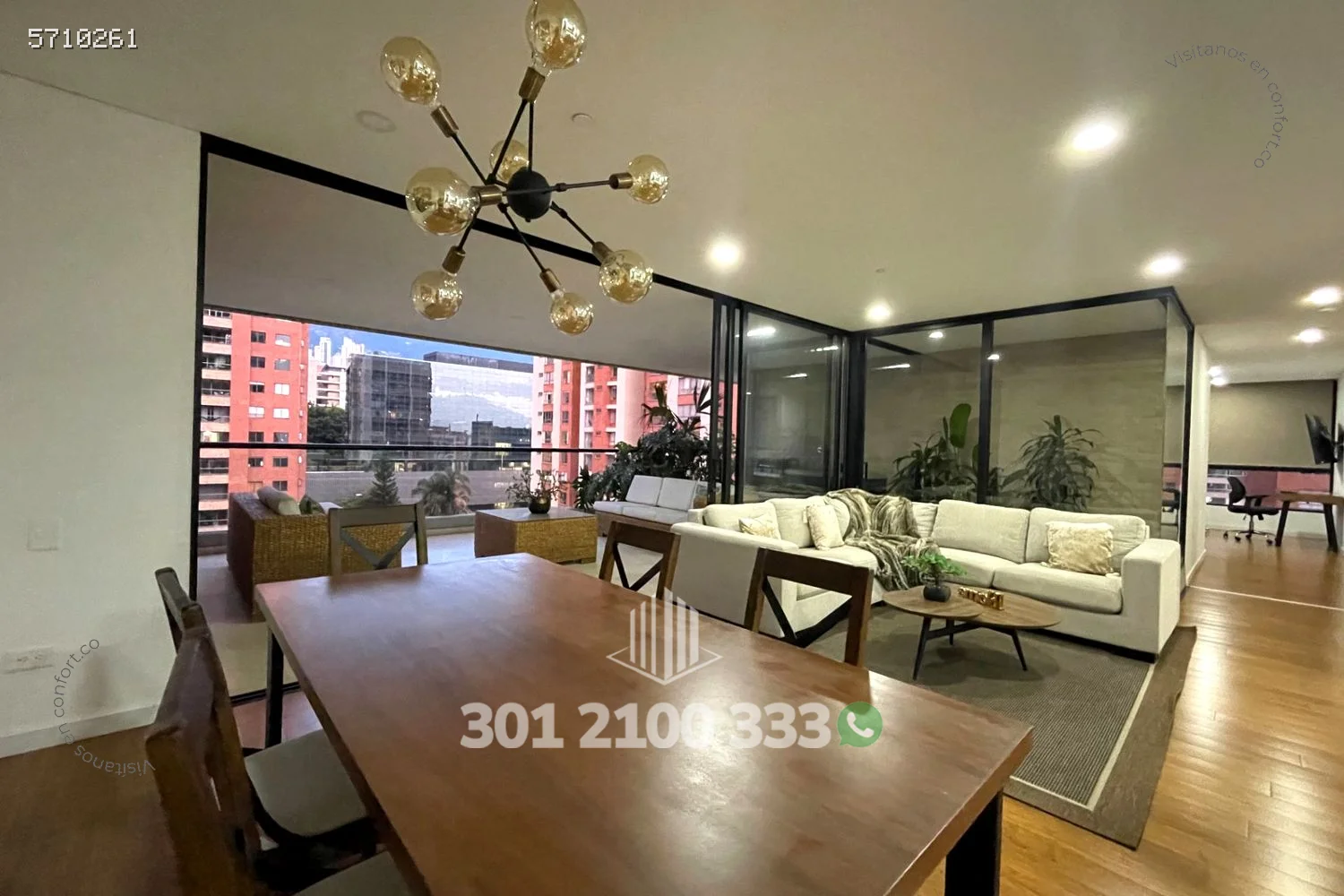 Apartamento en arriendo en Santa Maria De Los Angeles, Medellín · foto 4 de 24