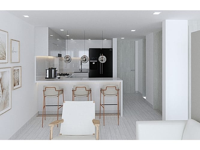 Apartaestudio en venta en El Trebol, Manizales, 45 m² · foto 3 de 4