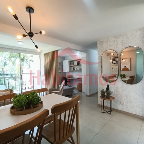 Apartamento de 2 alcobas en venta en Urbanizacion Palmar De Serramonte, Bello, 50 m² · foto 2 de 12
