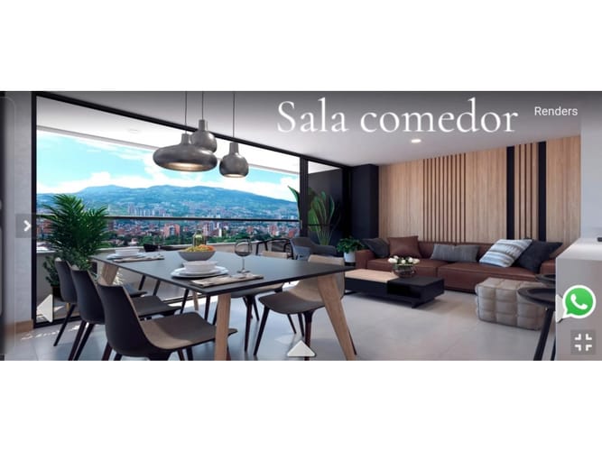 Apartamento de 3 alcobas en venta en Laureles, Medellín, 82 m² · foto 3 de 14