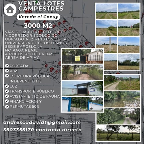 Lote en venta en El Cocuy, Villavicencio, 3092 m² · foto 13 de 15