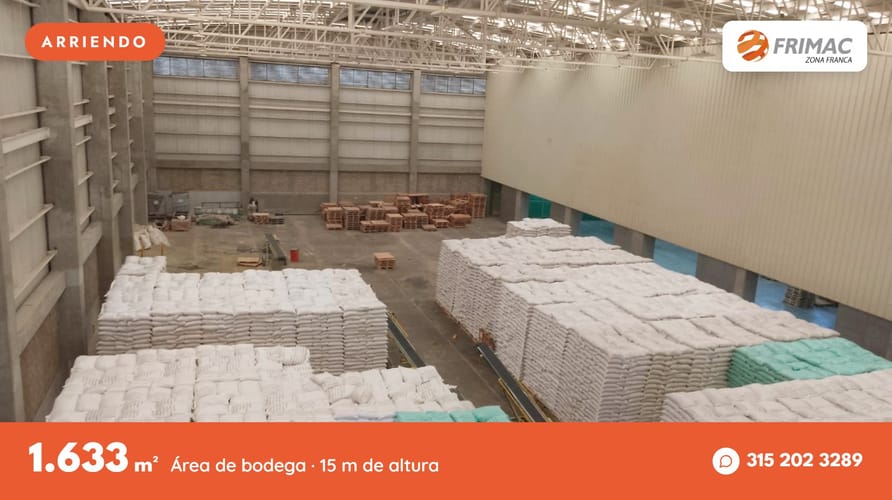 Bodega en arriendo en Cañaveral, Floridablanca, 2763 m² · foto 2 de 6