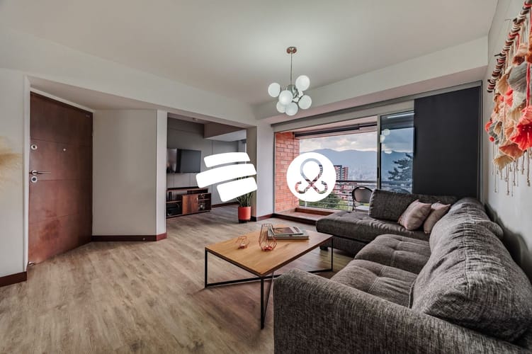 Apartamento de 3 alcobas en venta en Mugá, Envigado, 132 m² · foto 4 de 23