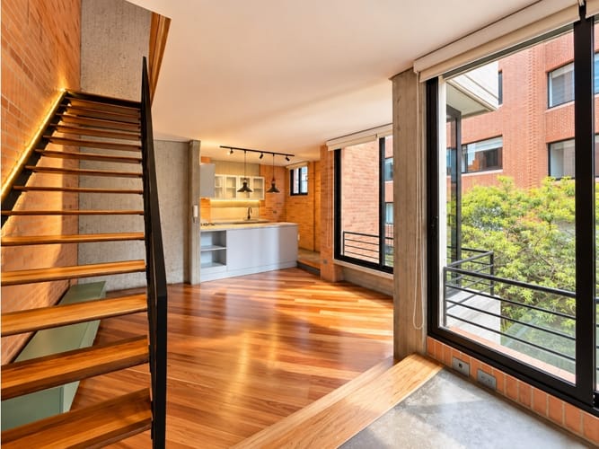 Apartaestudio en venta en Los Rosales, Bogotá, 74 m² · foto 4 de 10