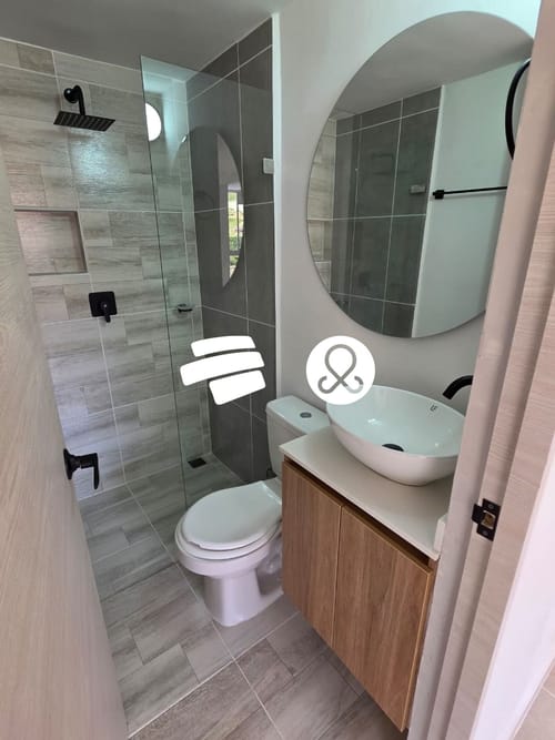 Apartamento de 2 alcobas en venta en Hato Viejo, Bello · foto 7 de 9