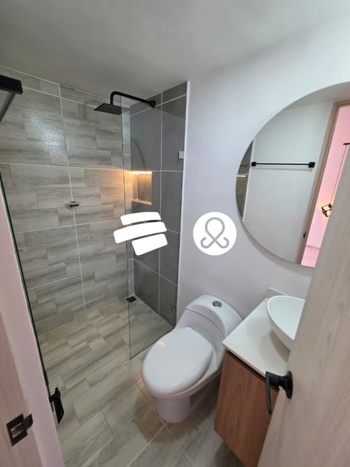 Apartamento de 2 alcobas en venta en Hato Viejo, Bello · foto 9 de 9