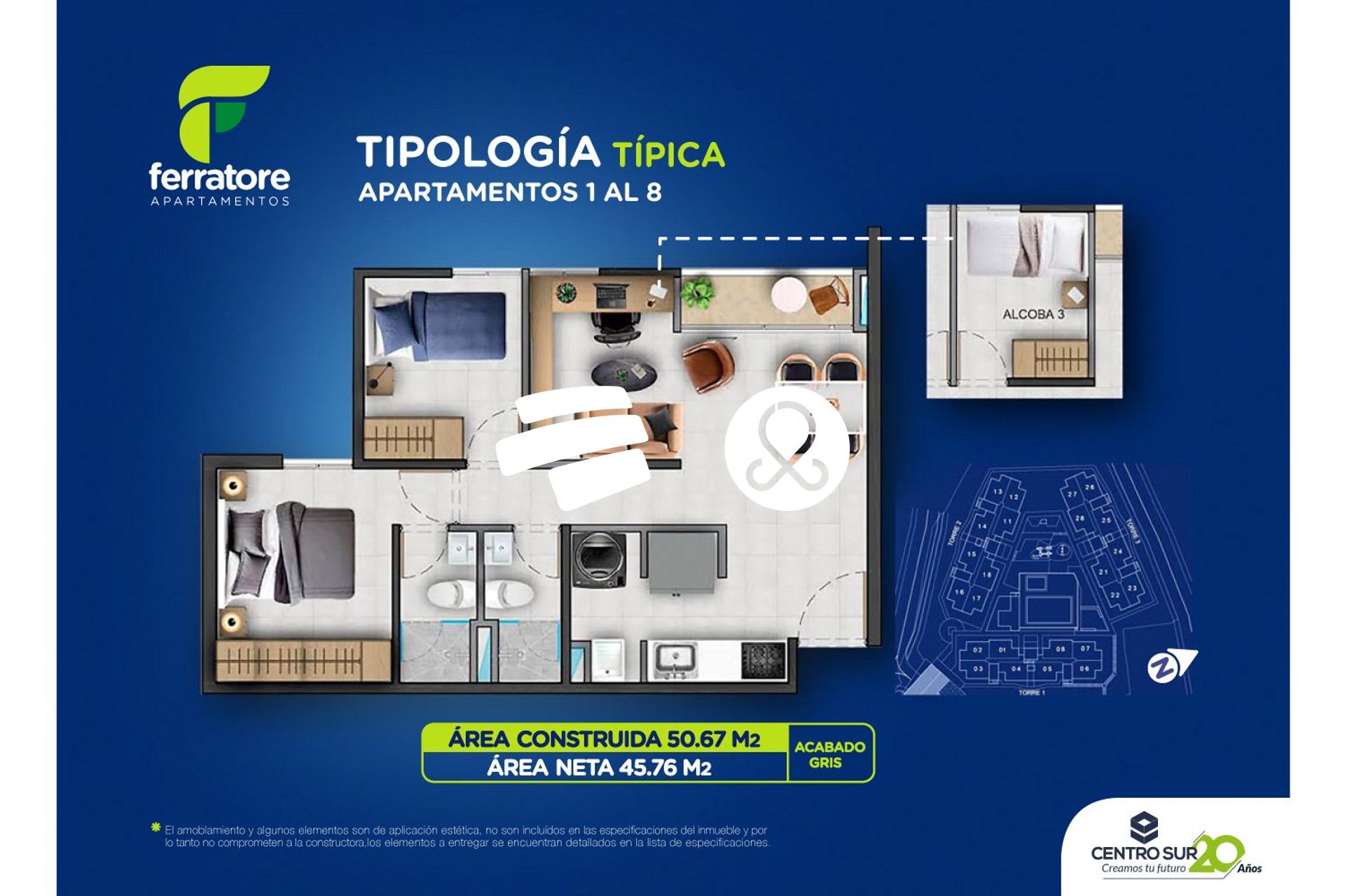 Apartamento en venta en La Tablaza, La Estrella · foto 11 de 12