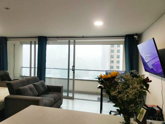 Apartamento de 1 alcoba en venta en El Poblado, Medellín, 44 m² · foto 2 de 9