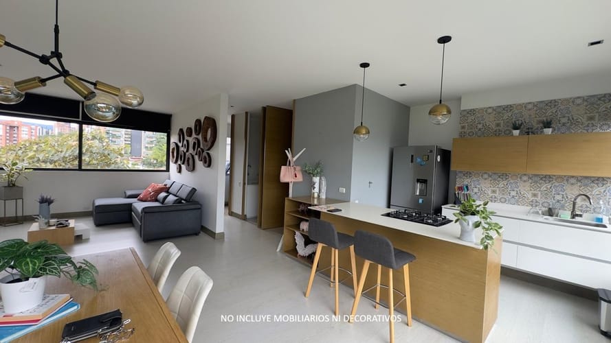 Apartaestudio en arriendo en San Lucas, Medellín, 87 m² · foto 2 de 9