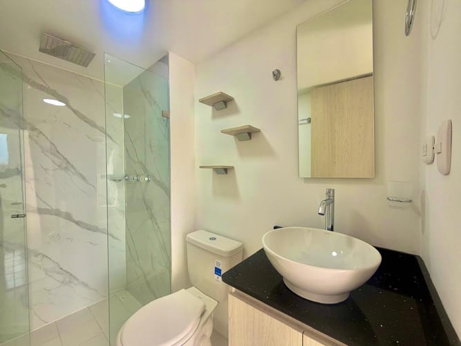 Apartamento de 3 alcobas en venta en Bucaros, Bello, 57 m² · foto 9 de 16