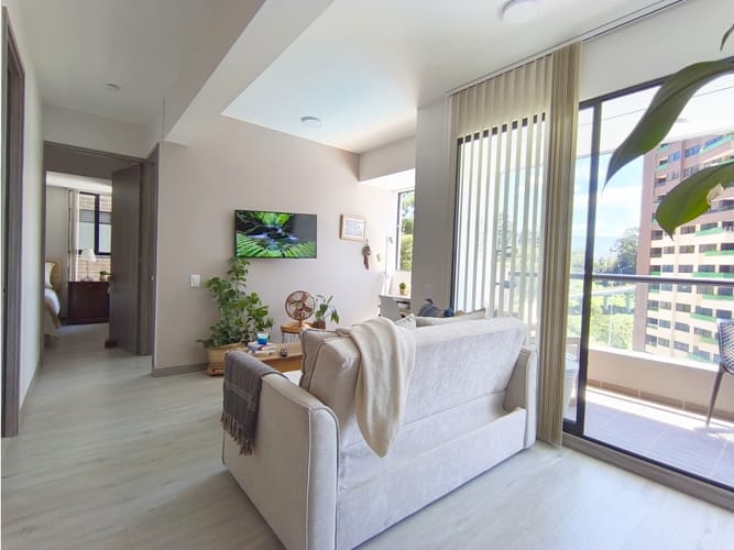 Apartamento de 2 alcobas en venta en Las Palmas, Medellín, 64 m² · foto 1 de 19