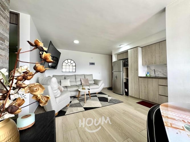 Apartamento de 3 alcobas en arriendo en Cuatro Esquinas, Rionegro, 57 m² · foto 3 de 24