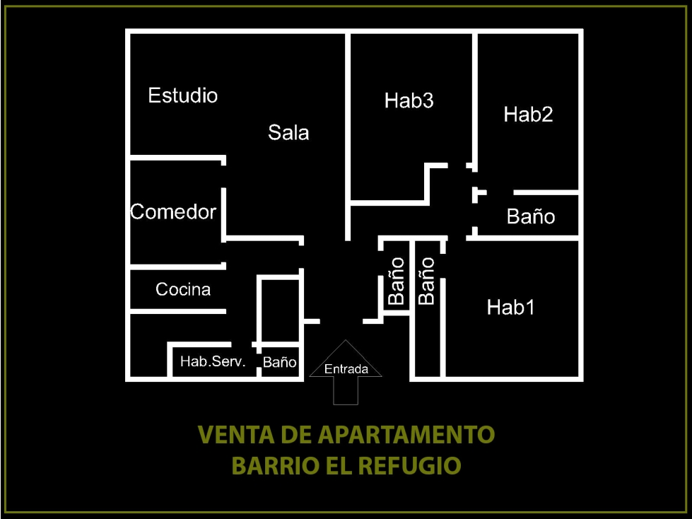 Apartamento en venta en El Refugio, Bogotá · foto 2 de 24
