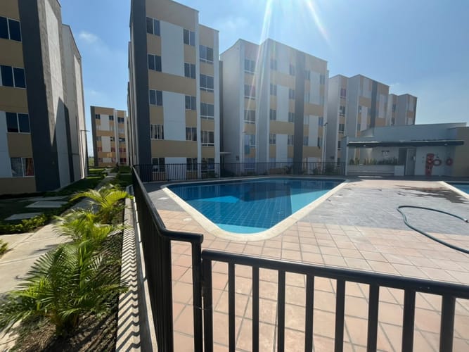 Apartamento de 2 alcobas en arriendo en Candelaria, 42 m² · foto 21 de 24