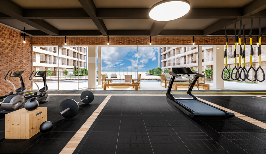 Apartamento de 2 alcobas en venta en El Castillo, Barranquilla, 65 m² · foto 4 de 5