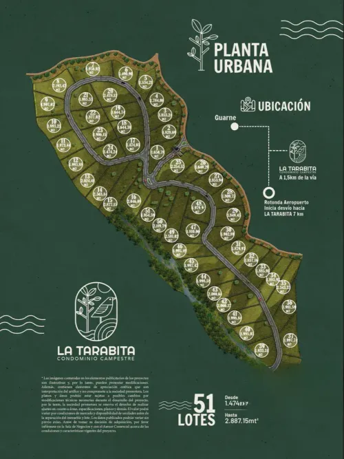 Lote en venta en La Mosquita, Rionegro, 1474 m² · foto 21 de 24