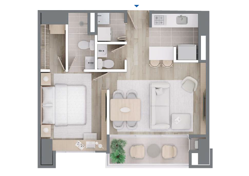 Apartamento en venta en Ciudad Del Río, Medellín · foto 10 de 24