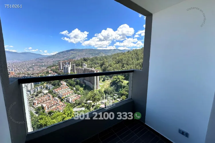 Apartamento de 2 alcobas en arriendo en Las Palmas, Medellín, 70 m² · foto 10 de 24