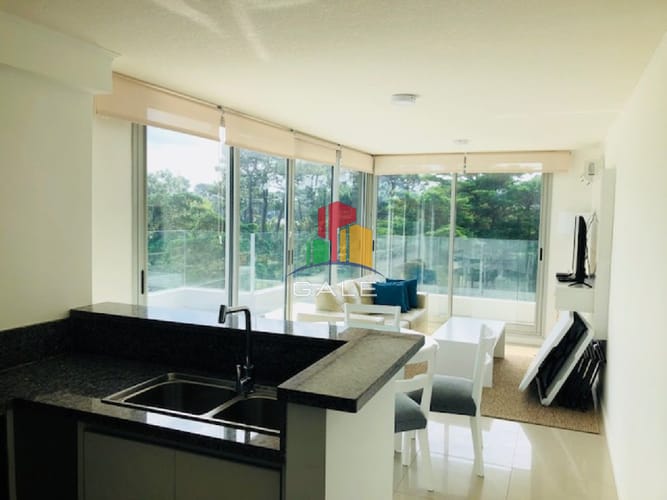 Penthouse - En Alquiler 2 dor, 2 baños, con amplia terraza con vista al bosque. · Foto 2