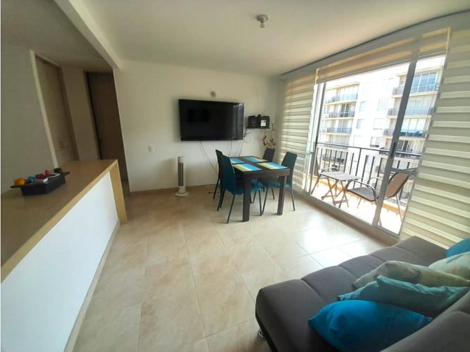 Apartamento de 2 alcobas en arriendo en Las Palmas, Ricaurte, 55 m² · foto 4 de 24