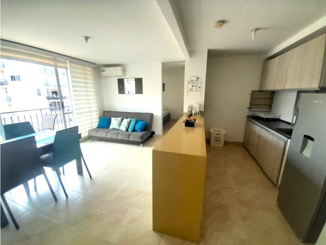 Apartamento de 2 alcobas en arriendo en Las Palmas, Ricaurte, 55 m² · foto 5 de 24