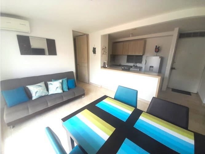 Apartamento de 2 alcobas en arriendo en Las Palmas, Ricaurte, 55 m² · foto 6 de 24