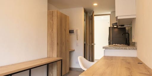 Apartaestudio en venta en Las Aguas, Bogotá, 22 m² · foto 3 de 20