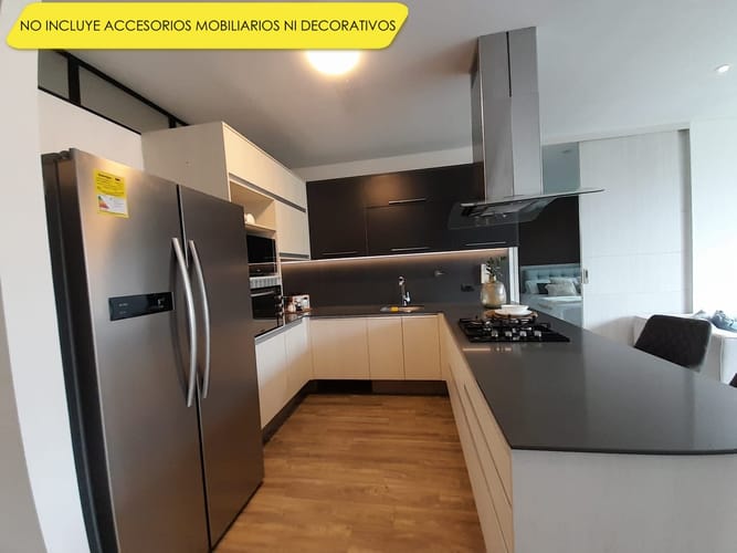 Apartamento de 2 alcobas en arriendo en El Castillo, Medellín, 85 m² · foto 5 de 16
