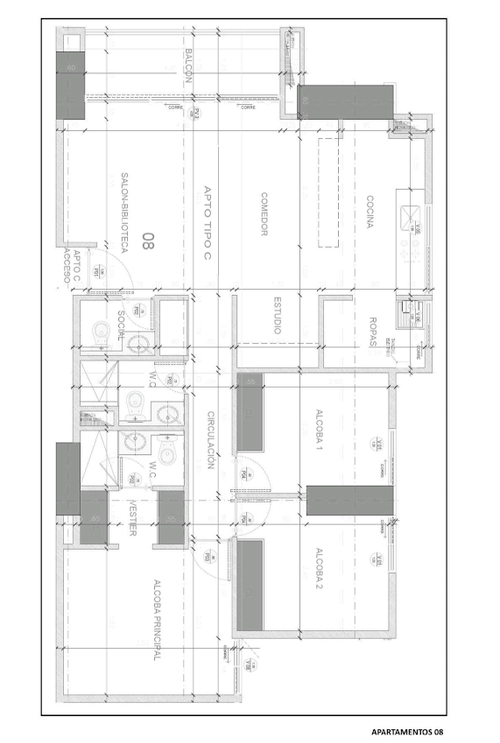 Apartamento de 3 alcobas en venta en Las Lomitas, Sabaneta, 90 m² · foto 2 de 6