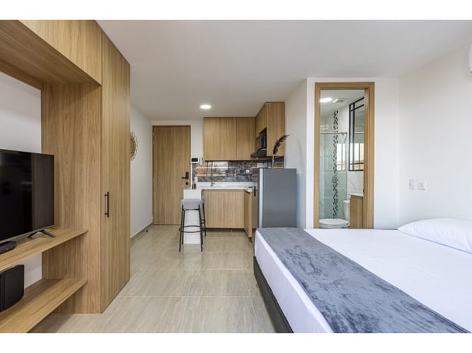 Apartaestudio en venta en Belén Rosales, Medellín, 28 m² · foto 7 de 12