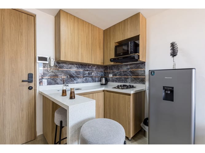 Apartaestudio en venta en Belén Rosales, Medellín, 28 m² · foto 8 de 12
